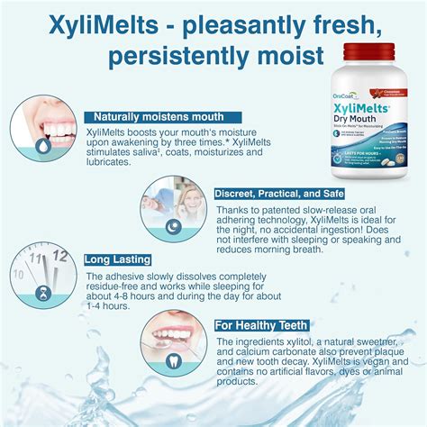 OraCoat XyliMelts Dry Mouth Relief Discs - Mild India | Ubuy