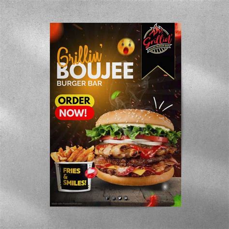 Entry #94 by calebyemoh for Design Me A Flyer For My Burger Restaurant ...