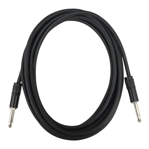 Cable Plug a Plug 10 Metros Negro | Only Music Shop