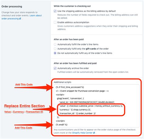 Image result for Shopify Install Google Tracking Code