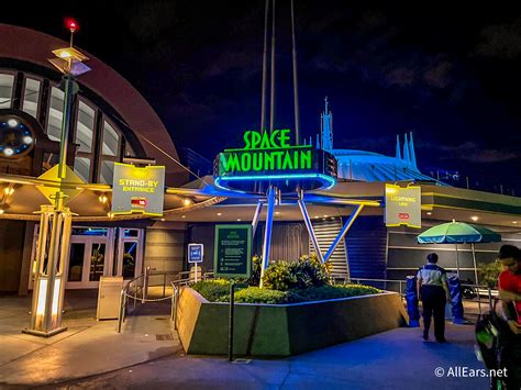 Space Mountain At Night