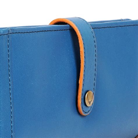 Buy Blue Rosa W1 Bi-Fold Wallet Online - Hidesign