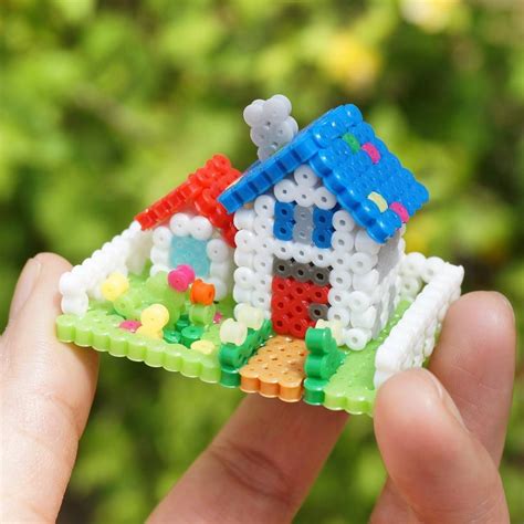 Small Easy 3D Perler Bead Patterns - Beginner Sewing Patterns