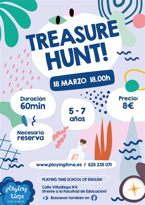 Búsqueda del tesoro - Playing Time - School of English in Burgos