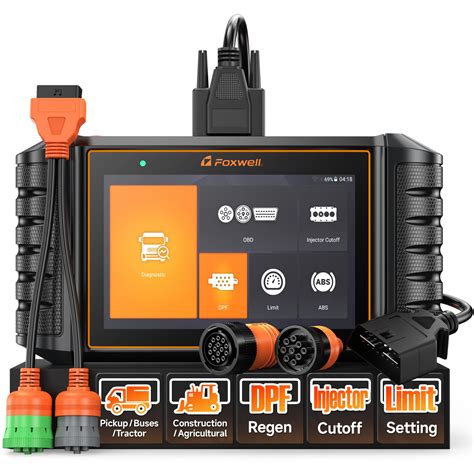 Buy FOXWELLHD500 Heavy Duty Truck Scanner with DPF Regen/Injector ...
