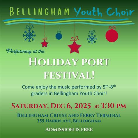 Holiday Port Festival in Bellingham, Bellingham Ferry Terminal, 6 ...