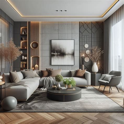 Brown And Grey Modern Living Rooms Modern Decor Ideas For Your Small