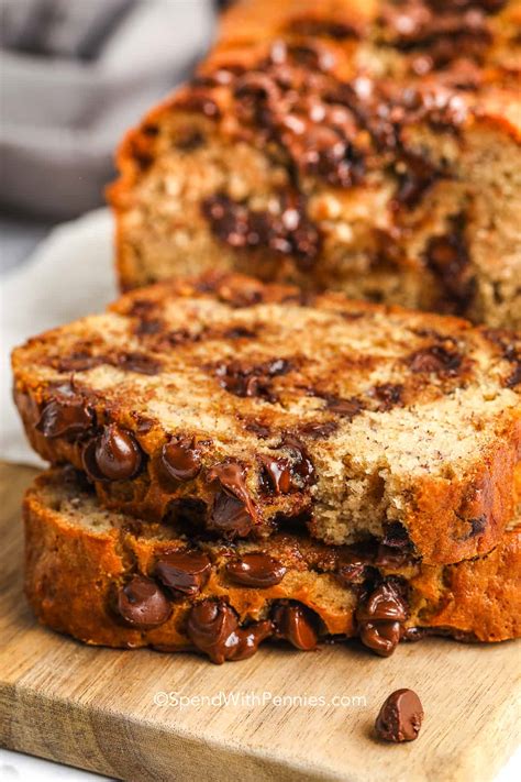 Banana Chocolate Chip Bread Mini Loaves at Janice Roth blog