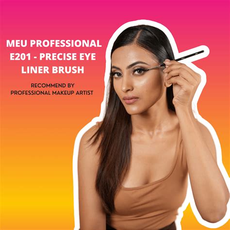 E201 - Professional Precise Eyeliner Brush – MEU Cosmetics