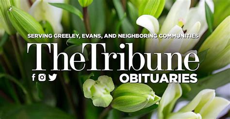 Greeley Death Notices - Death Notices from Greeley Tribune, Greeley, CO