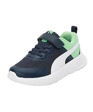 Buy Puma Unisex-Kid Evolve Run Mesh AC+ Pre-School Dark Night-White ...