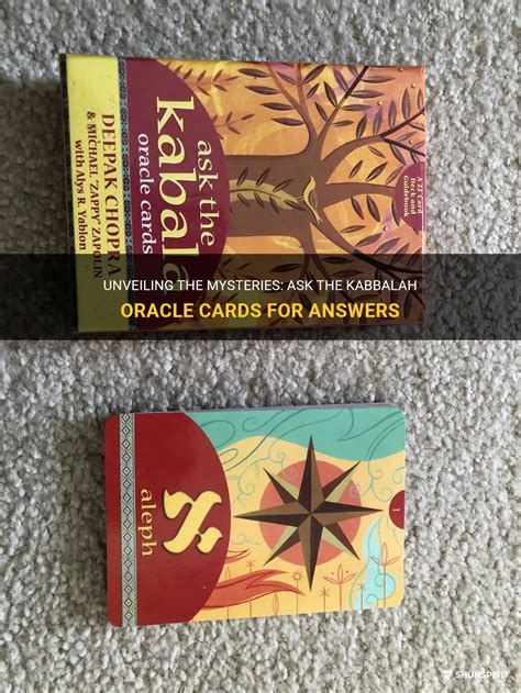 Unveiling The Mysteries: Ask The Kabbalah Oracle Cards For Answers ...