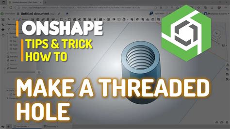 Image result for How to Add Threads in Onshape