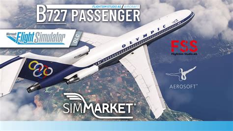 Aerosoft – Flightsim Studio – B727 Passenger MSFS20 – simFlight