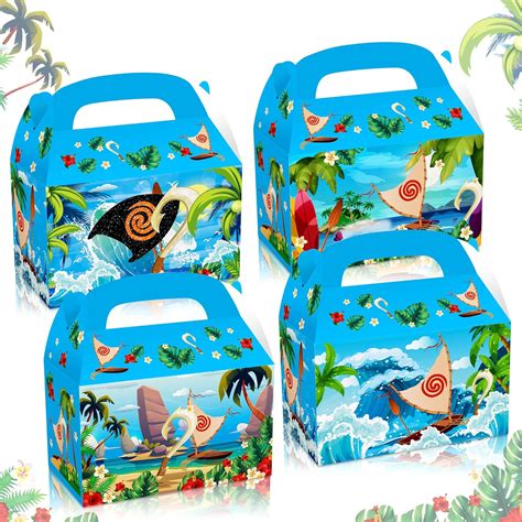 Amazon.com: JeVenis Moana Party Gift Box Moana Party Supplies Moana ...