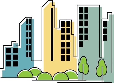 Building Line Art 的图像结果