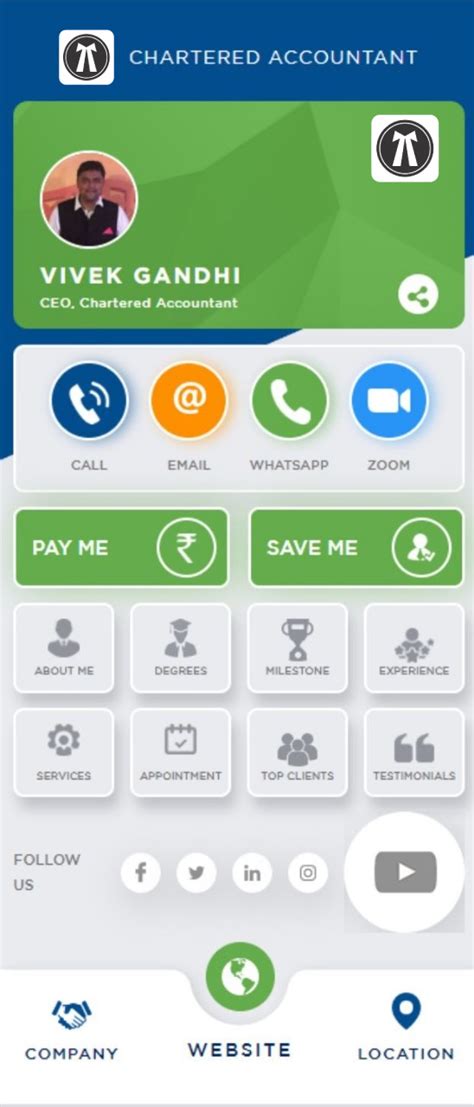 Eads Solutions Digital Business Visiting Card