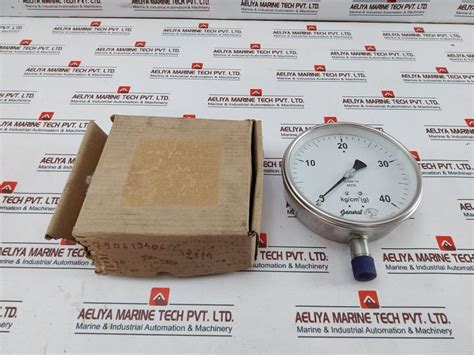 General Bspg-v Pressure Gauge 0-40 Kg/Cm2 – Aeliya Marine Tech