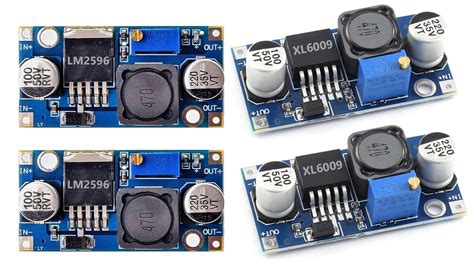 Shockley LM2596 DC-DC Buck Converter and XL6009 DC-DC Boost Converter ...