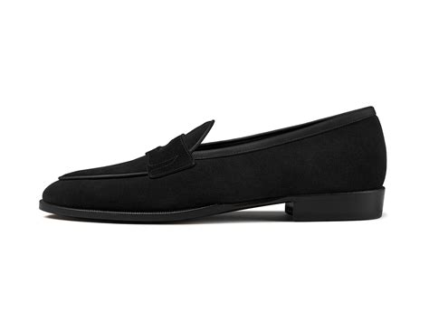 Black Suede Loafers For Men