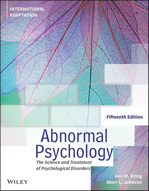 Abnormal Psychology: The Science and Treatment of Psychological ...