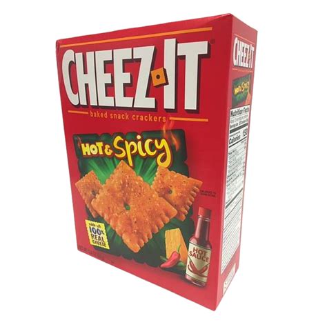 Cheez-It Hot & Spicy Baked Snack Cracker (12 x 351g) – JDM Distributors Ltd
