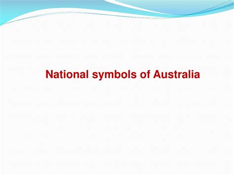 PPT - Australian National Symbols: Flag, Anthem, & Coat of Arms ...