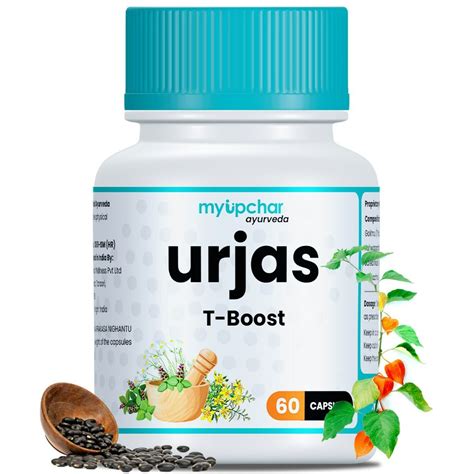 Buy Myupchar Ayurveda Urjas T-Boost for Men, 60 Capsules | 19 Minutes ...