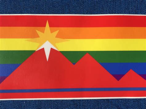 Pocatello flag that some people have started using. This is a sticker I ...