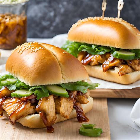Hawaiian Teriyaki Chicken Sandwiches Recipe | Cheff Recipes