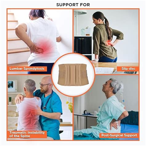 Vissco Sacro Lumbar Belt (Mild Support), Back Support for the Lumbar S ...