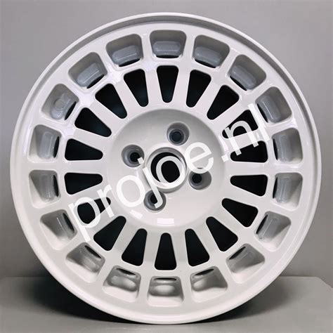 LANCIA DELTA INTEGRALE 15 X 7 WHEEL 4×98 White