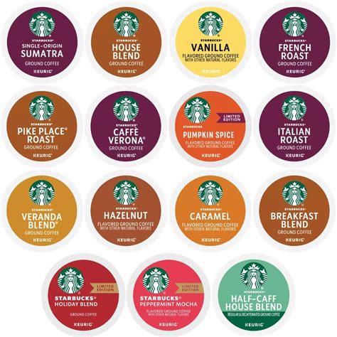 Amazon.com: Starbucks K-Cup Coffee Pods, Brown Sugar Cinnamon Naturally Flavored Coffee For ...