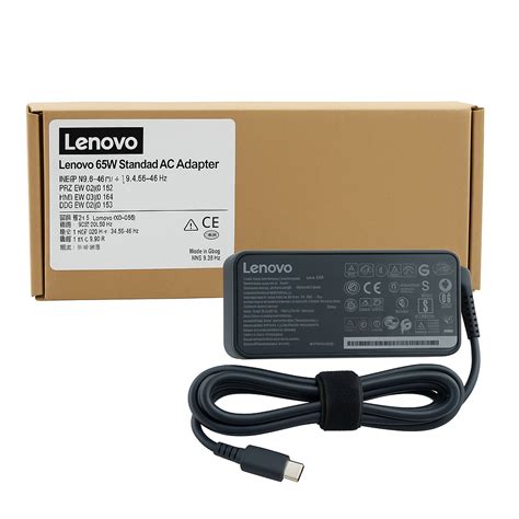 Buy Original Lenovo 65W Standard AC Adapter (USB Type-C) | Best Laptop ...