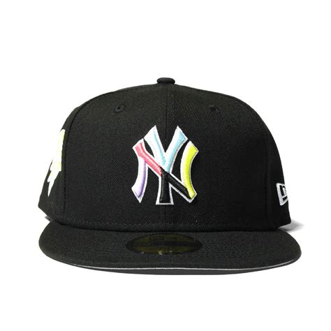 NEW ERA New York Yankees COLOR PACK MULTI LOGO BLACK 59FIFTY【NE006 ...