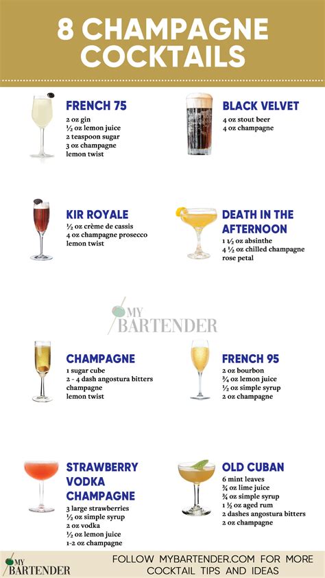 Champagne drinks easy – Artofit