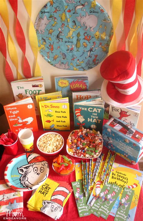 Celebrate Reading with a Dr. Seuss Party! - Mom Endeavors