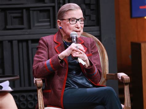 Justice Ruth Bader Ginsburg praised the #MeToo movement, and shared her ...