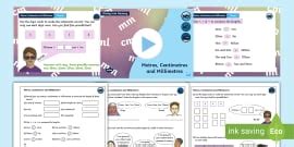 👉 Year 3 DiM: Step 2 Measure in Millimetres Teaching Pack