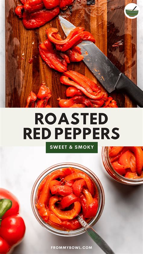 Homemade Roasted Red Peppers Recipe
