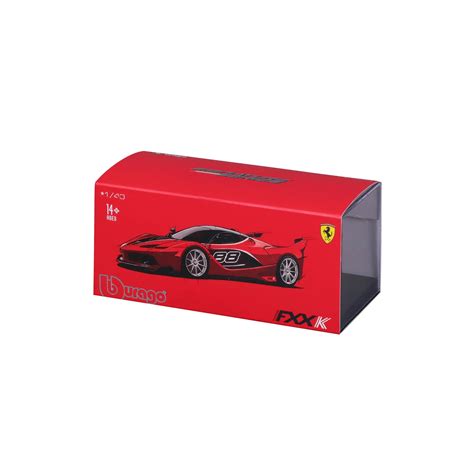 BBURAGO SIGNATURE SERIES 1/43 SCALE FERRARI FXX K DIECAST CAR MODEL (R ...