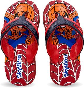 Skyultra Spiderman Boys Slip On Slipper Flip Flop Price in India - Buy ...