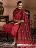 Buy Maroon Solid Cotton Blend Straight Suit With Dupatta Online at $31. ...