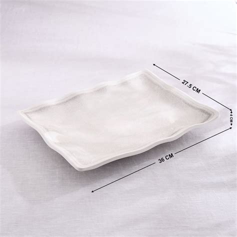 Buy Silvano American Melamine Serving Platter - 36x27.5x4cm from Home ...