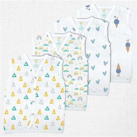 1ST STEP Muslin Jhabla (New Born, White) : Amazon.in: Baby Products