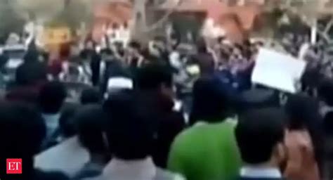 ABVP releases another video of anti-India protest at JNU - The Economic ...