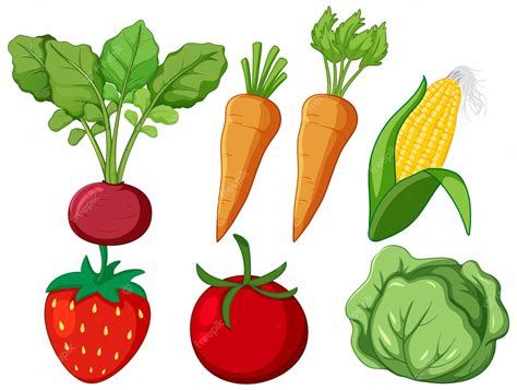 Vegetables clipart Vectors & Illustrations for Free Download | Clipart ...