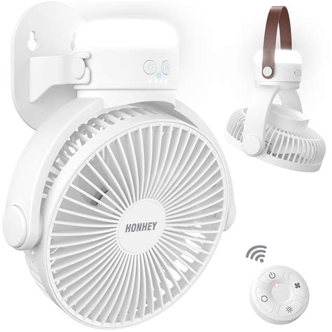 Wall Battery Powered Fans Portable Mini Fan Table Wall Fan With Hook,