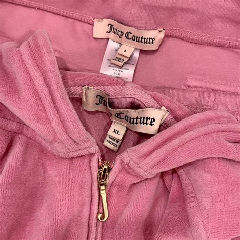 ⚡️ JUICY COUTURE TRACKSUIT ⚡️ Pink soft velour Juicy... - Depop
