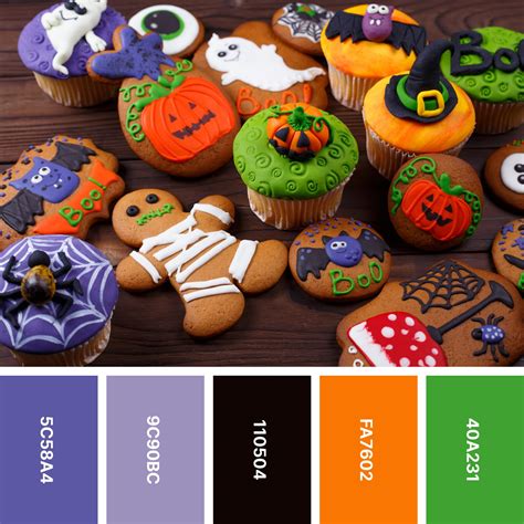 32 Halloween Color Palettes for Spooky Designs | Color Meanings